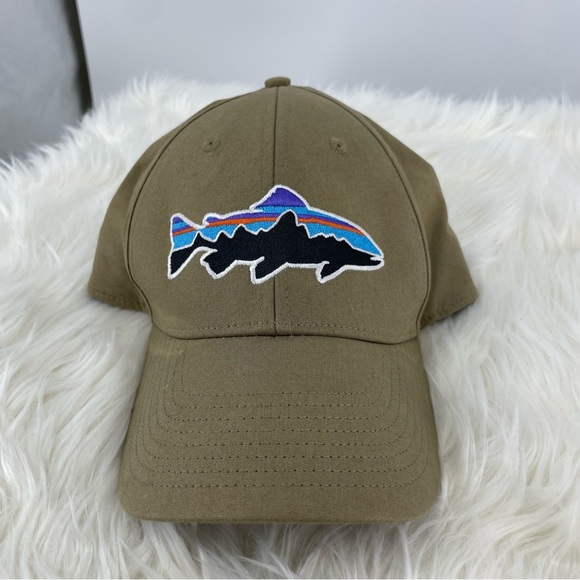 Patagonia Accessories Patagonia Fitz Roy Trout Fish Hat Cap Stretch